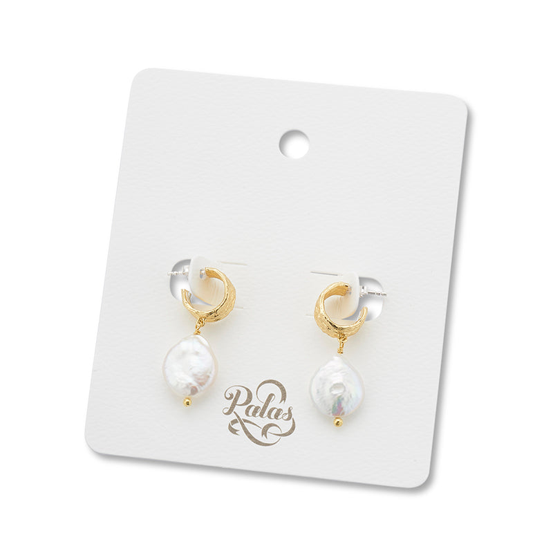 Premium Baroque Pearl Wide Hoop Earrings - Ultimate Style Upgrade