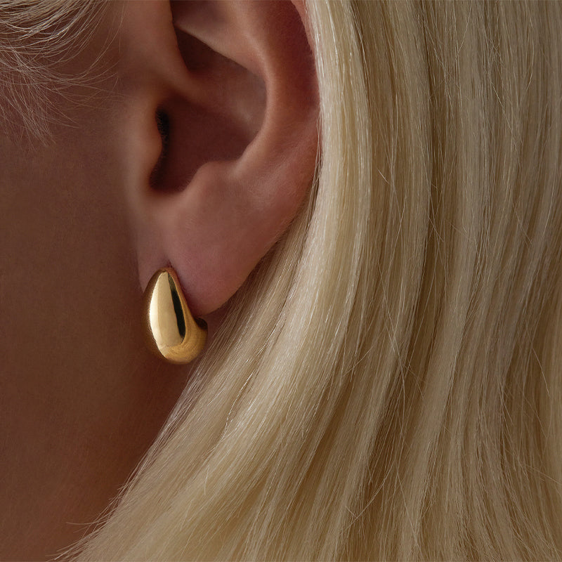 Premium Baby Umbra Crescent Earrings - Handcrafted Elegance