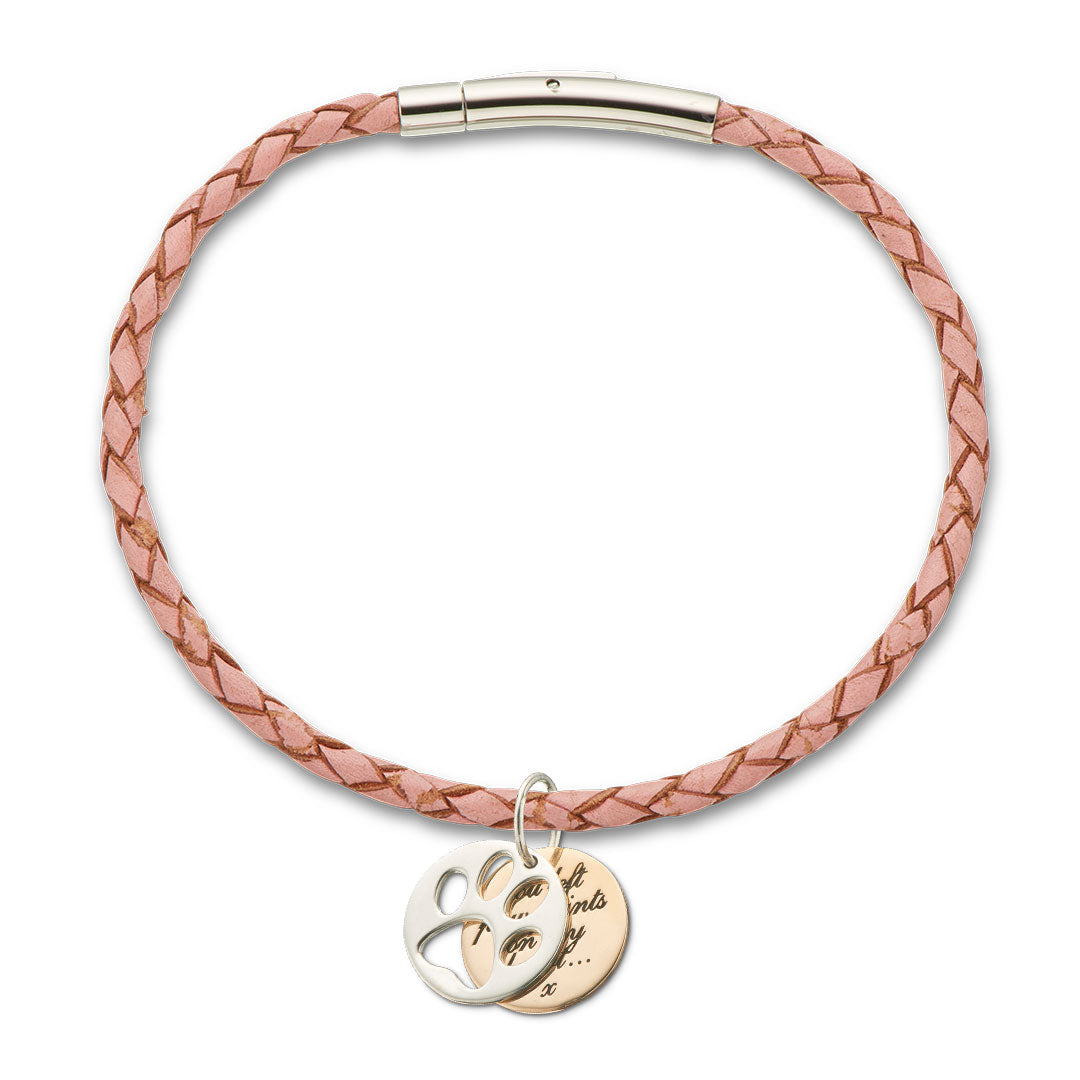 Premium Paw Prints Slider Charm