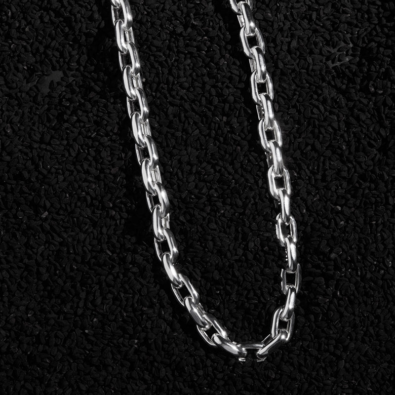 Premium Sentinel Men's Silver Chain - Ultimate Urban Style