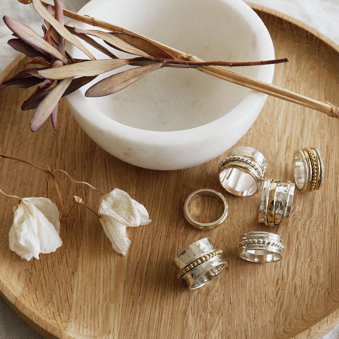 Premium Intuition Meditation Spinning Ring - Ultimate Stress Relief