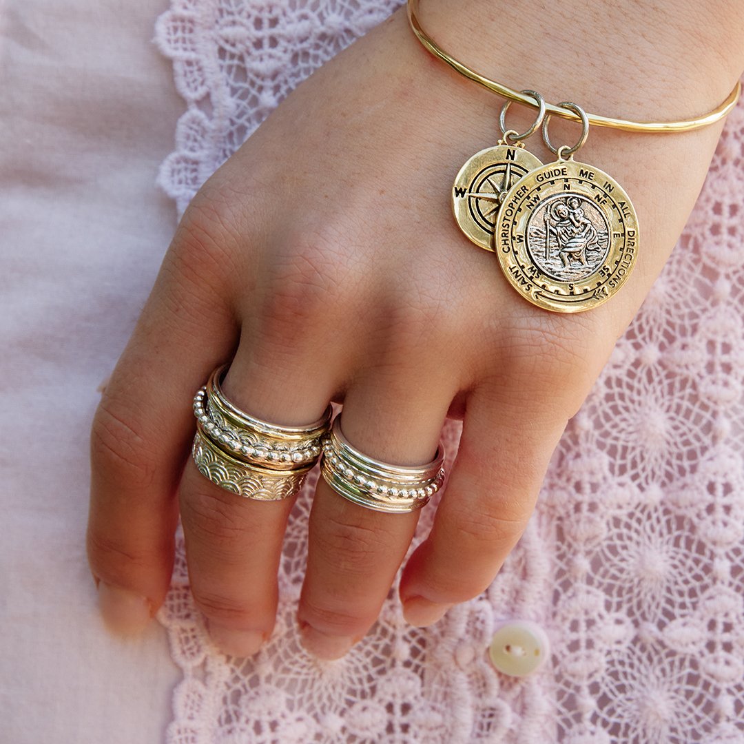 Premium Intuition Meditation Spinning Ring - Ultimate Stress Relief