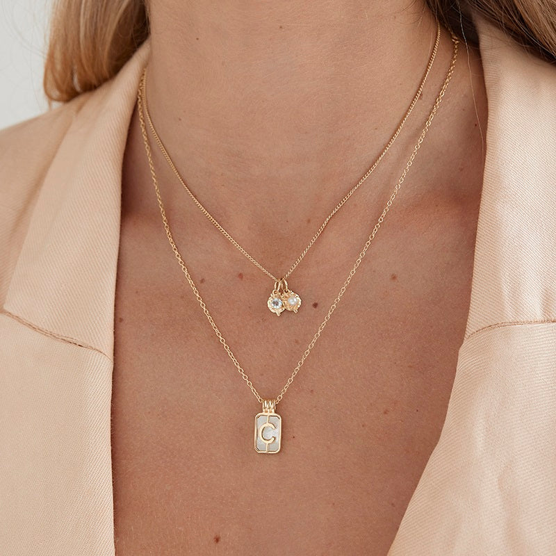 Premium September Sapphire Birthstone Charm for ToniMay Necklace