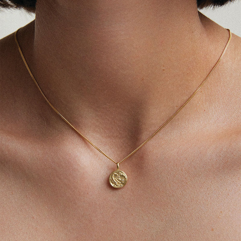 Premium Scorpio Petite Zodiac Charm - 18K Gold Plated