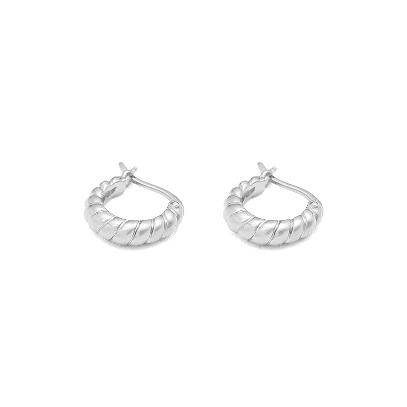 Premium Cypress Hoops - Minimalist Gold Earrings