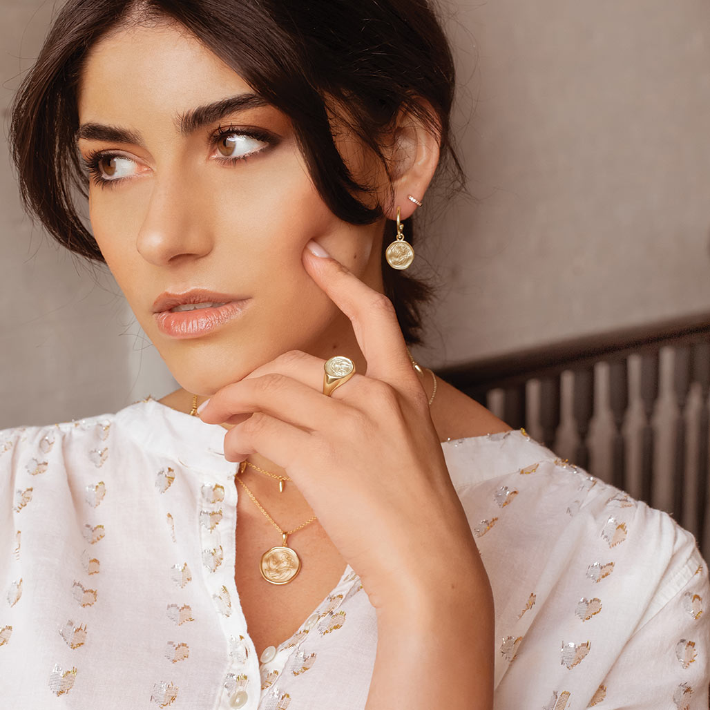 Premium Motherhood Hoop Earrings - Timeless Bond Collection