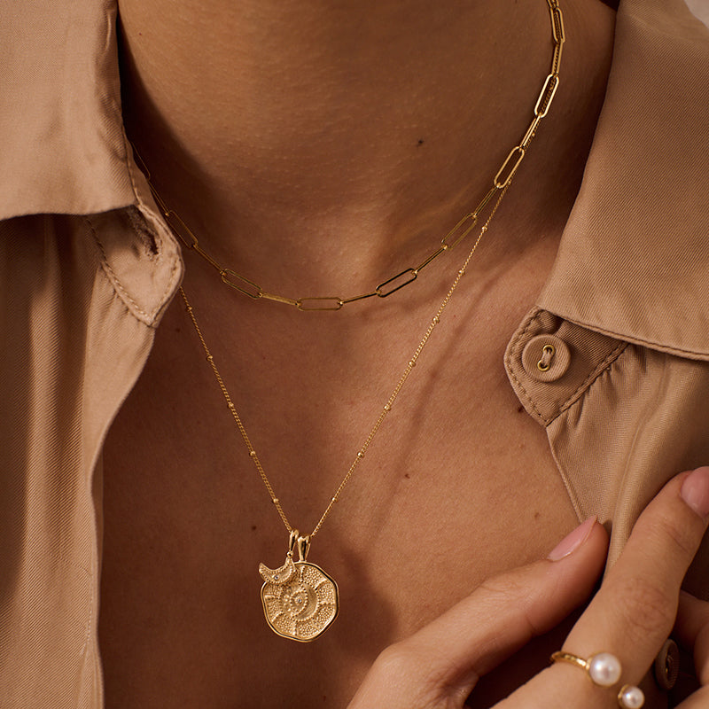 Premium Eternal Harmony Necklace - Ultimate Symbol of Love & Balance