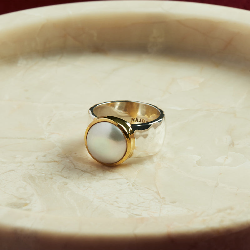 Premium Chroma Pearl Ring - Ultimate Celestial Jewelry