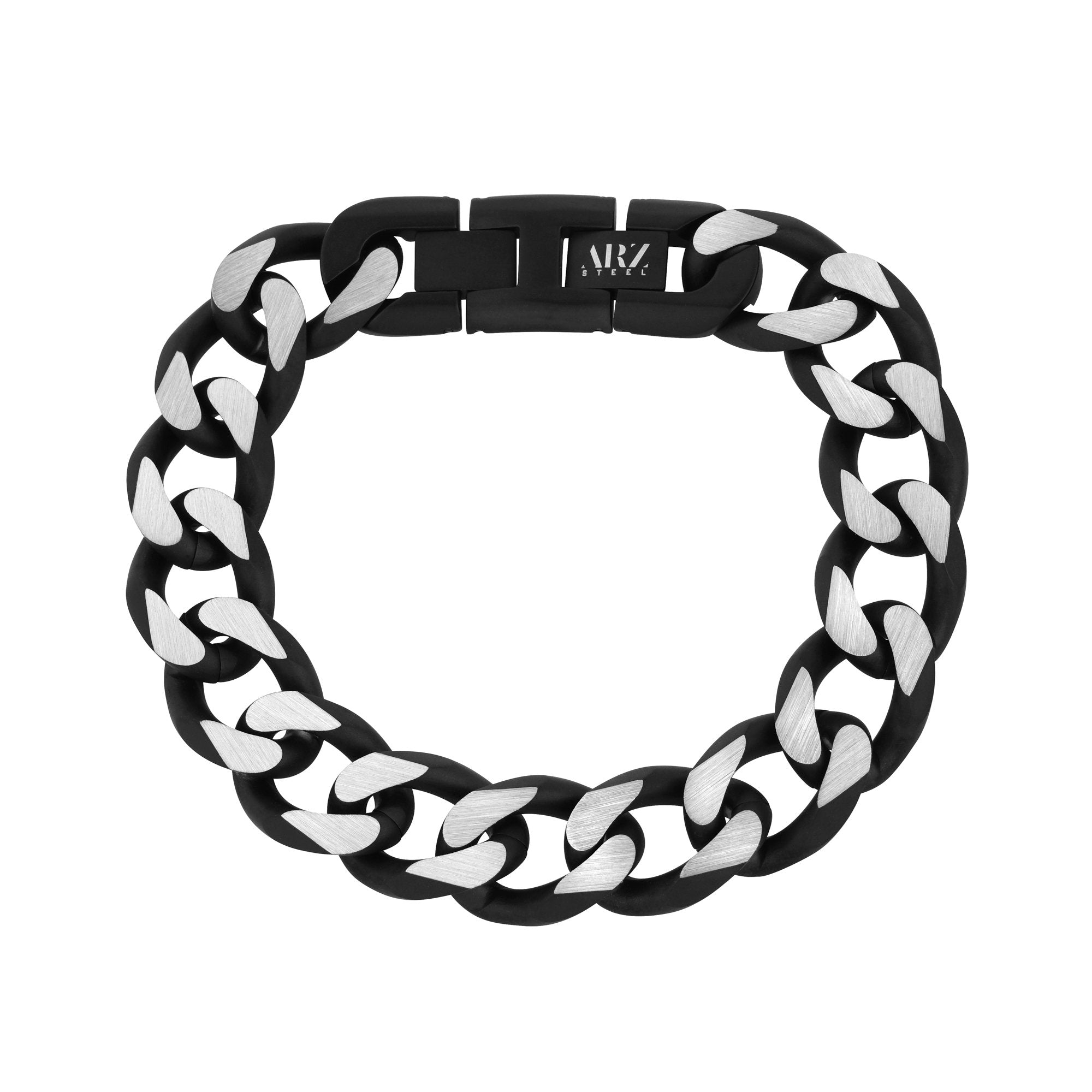 Premium 14mm Two-Tone Cuban Link Bracelet for Men