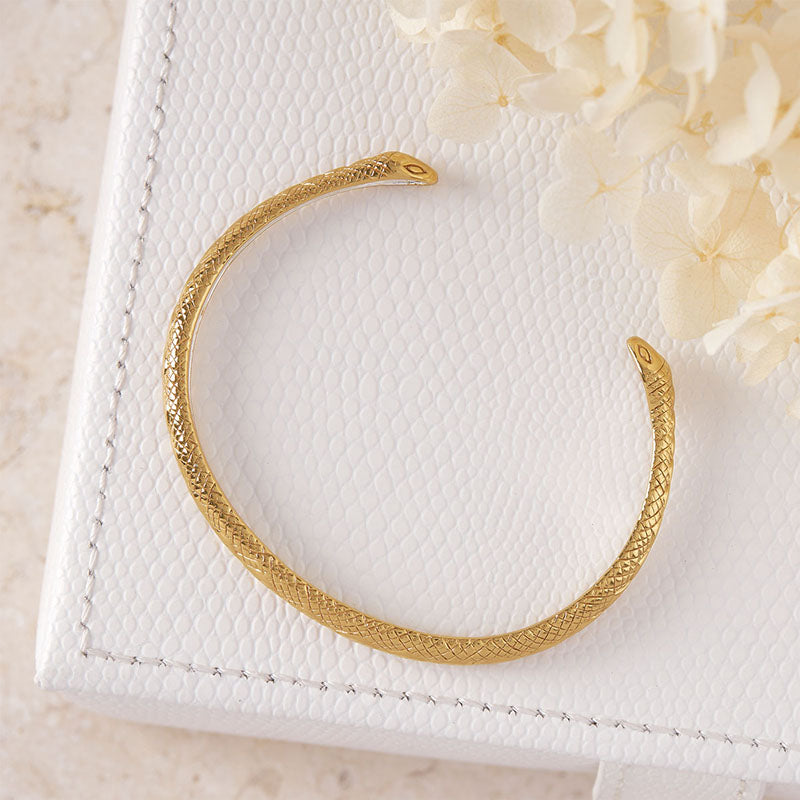 Premium Diamond Python Snake Cuff - Ultimate Luxury Bracelet