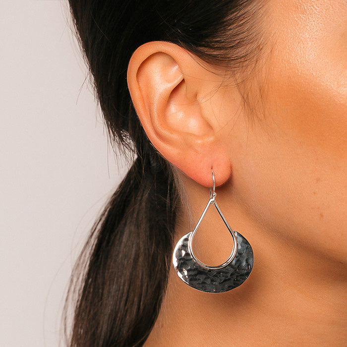 Premium SANTA CATARINA Sterling Silver Pendulum Earrings