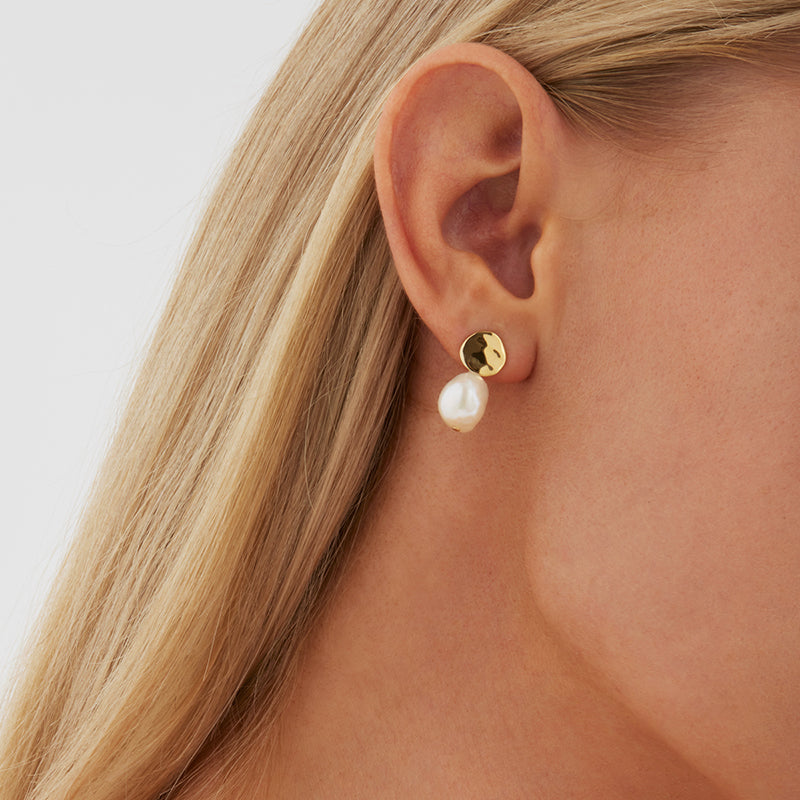 Premium Baroque Pearl Drop Earrings
