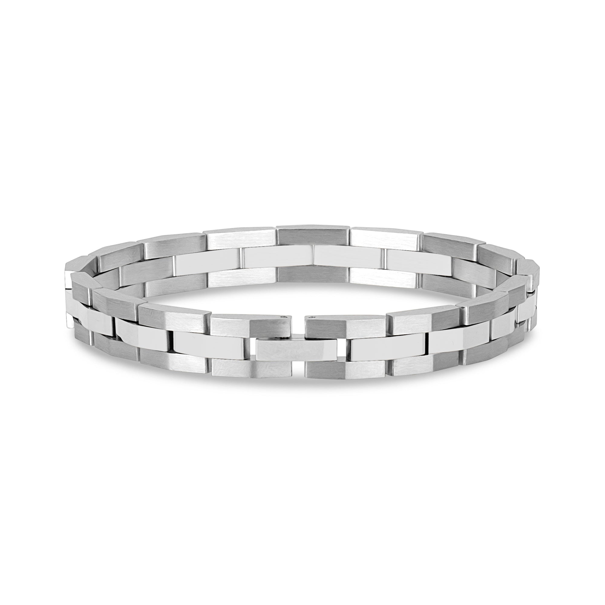 Premium 8mm Stainless Steel Link Bracelet