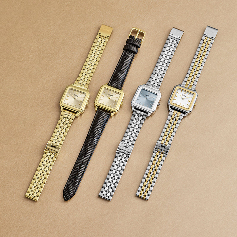 Premium Gracieuse Gold-Tone Watch - Ultimate Style & Functionality