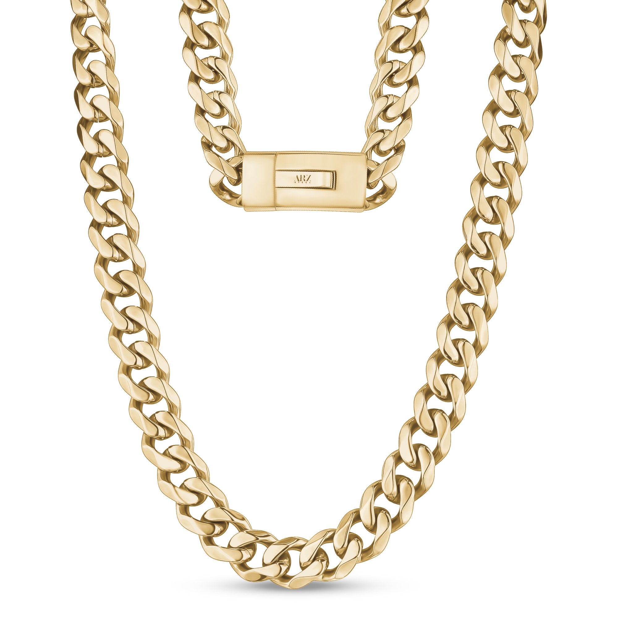 Premium 13mm Cuban Link Chain - Ultimate Style Statement