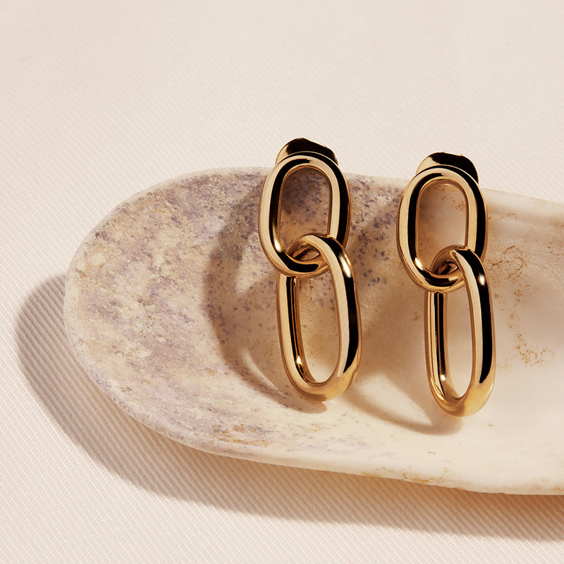 Premium Mermaid-Inspired Drop Earrings