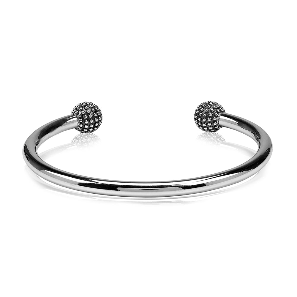 Premium Textured Open Cuff Bangle - Ultimate Minimalist Style