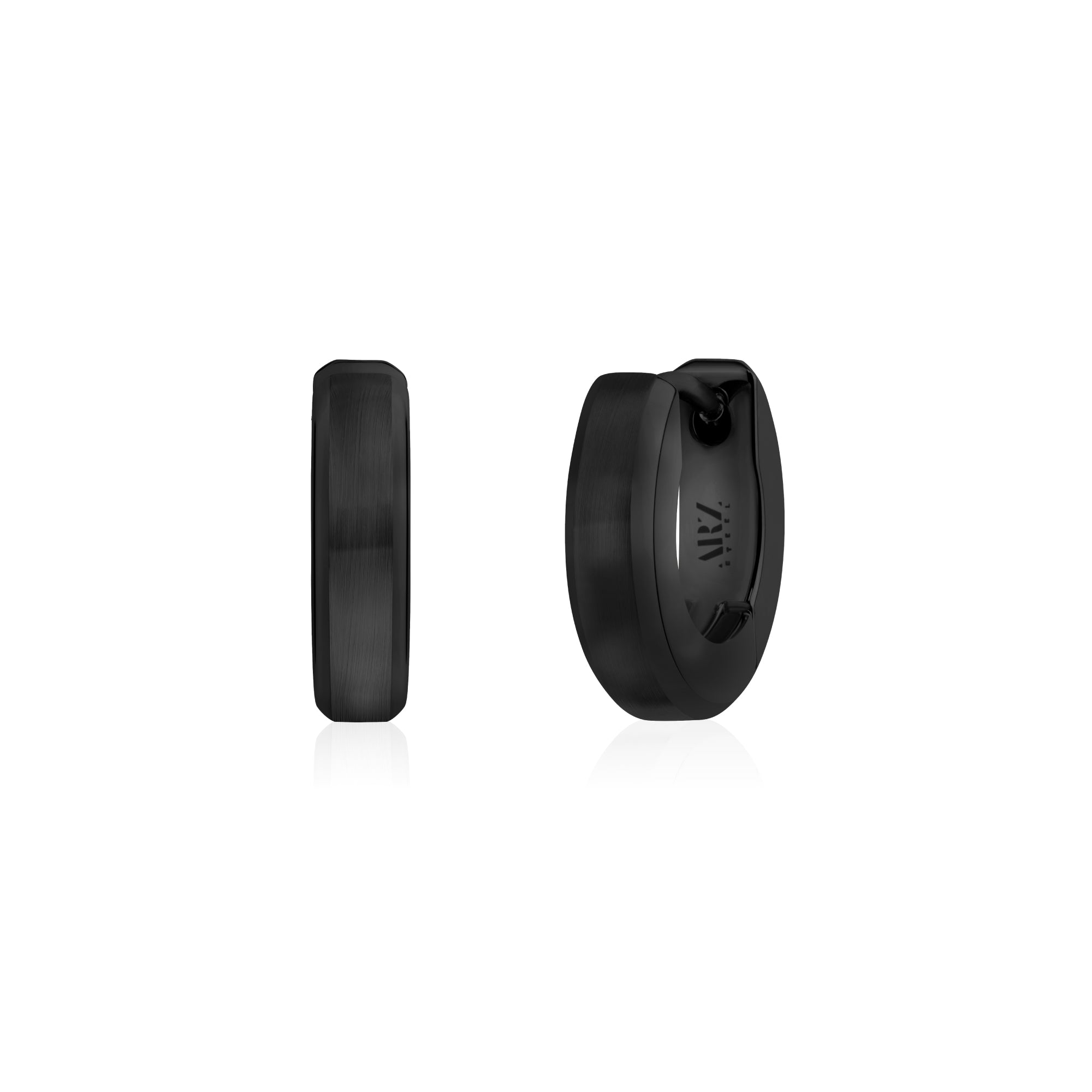 Premium Mini Beveled Edge Huggies Earrings - Modern & Versatile