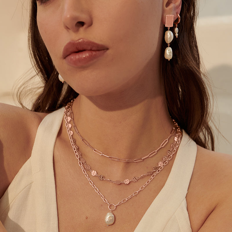 Premium Aphrodite Goddess Baroque Pearl Necklace