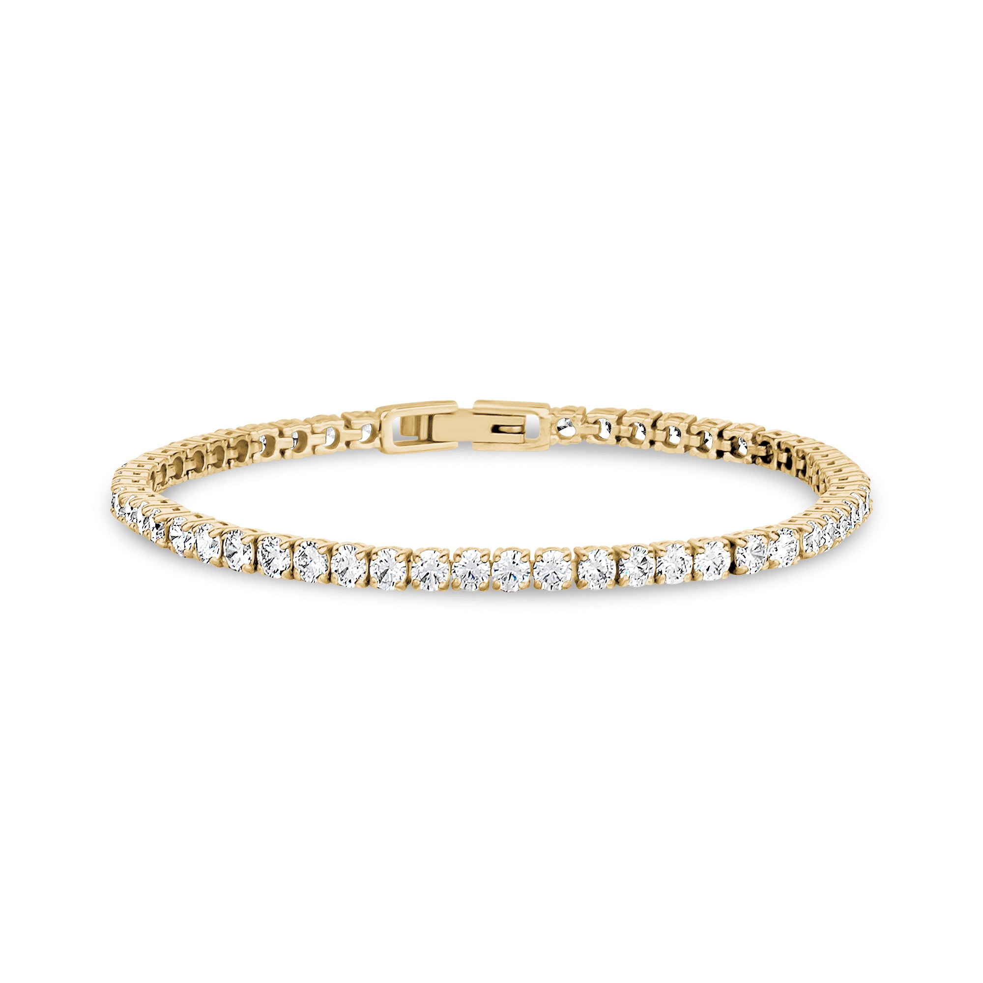 Premium 3mm Tennis Bracelet - Ultimate Shine