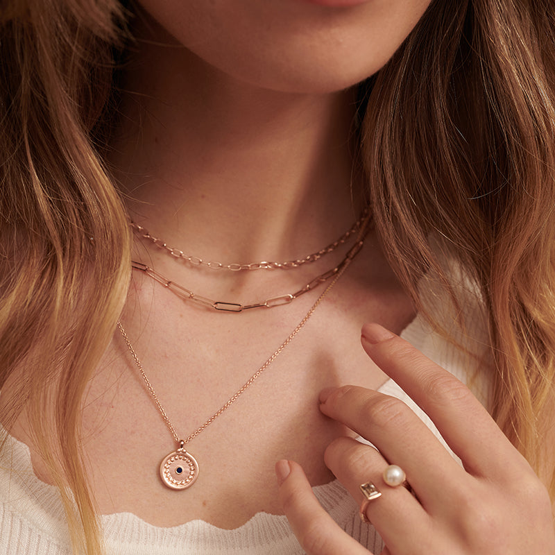 Premium LOVE & ENLIGHTEN Necklace - Symbol of Courage & Renewal