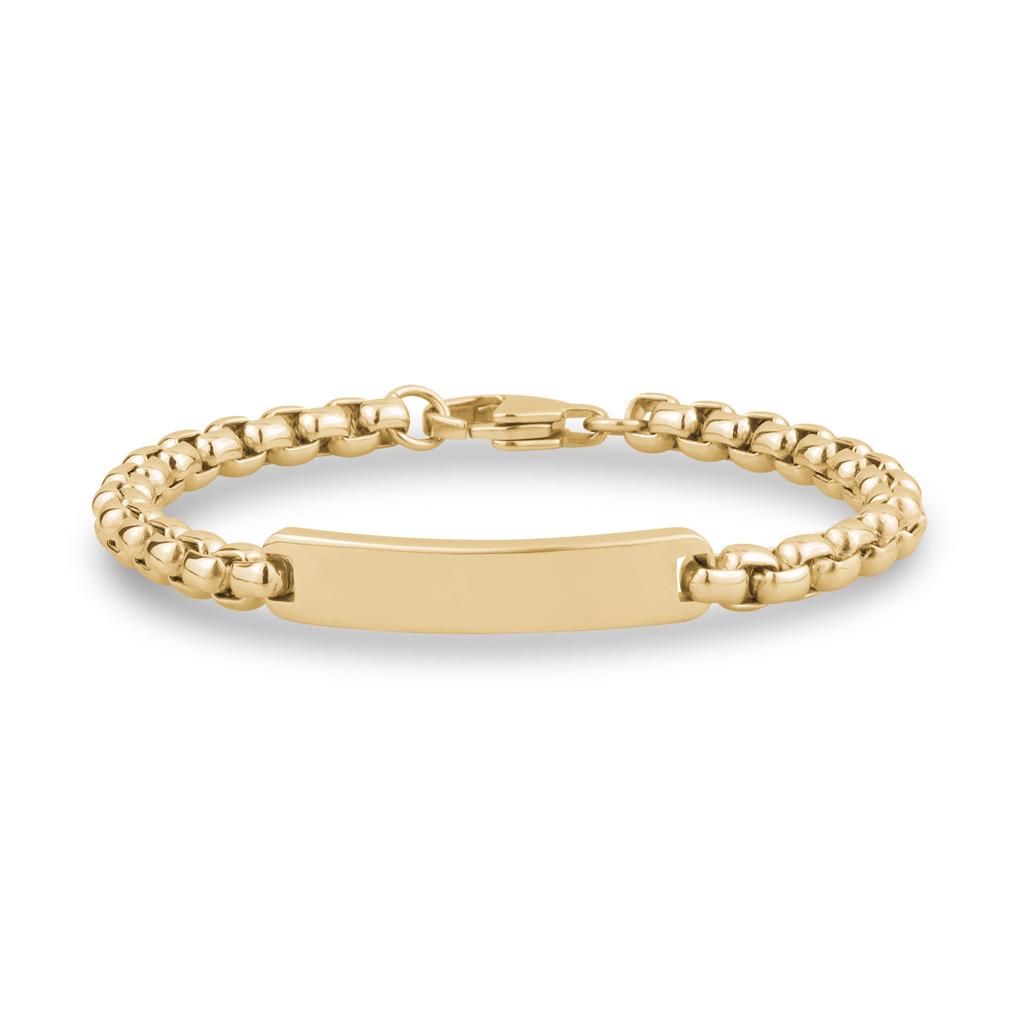 Ultimate 6mm Stainless Steel ID Bracelet - Personalized Style Statement