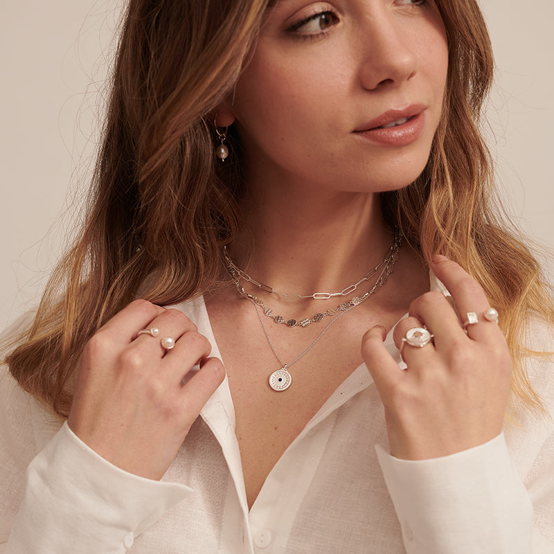 Premium LOVE & ENLIGHTEN Necklace - Symbol of Courage & Renewal