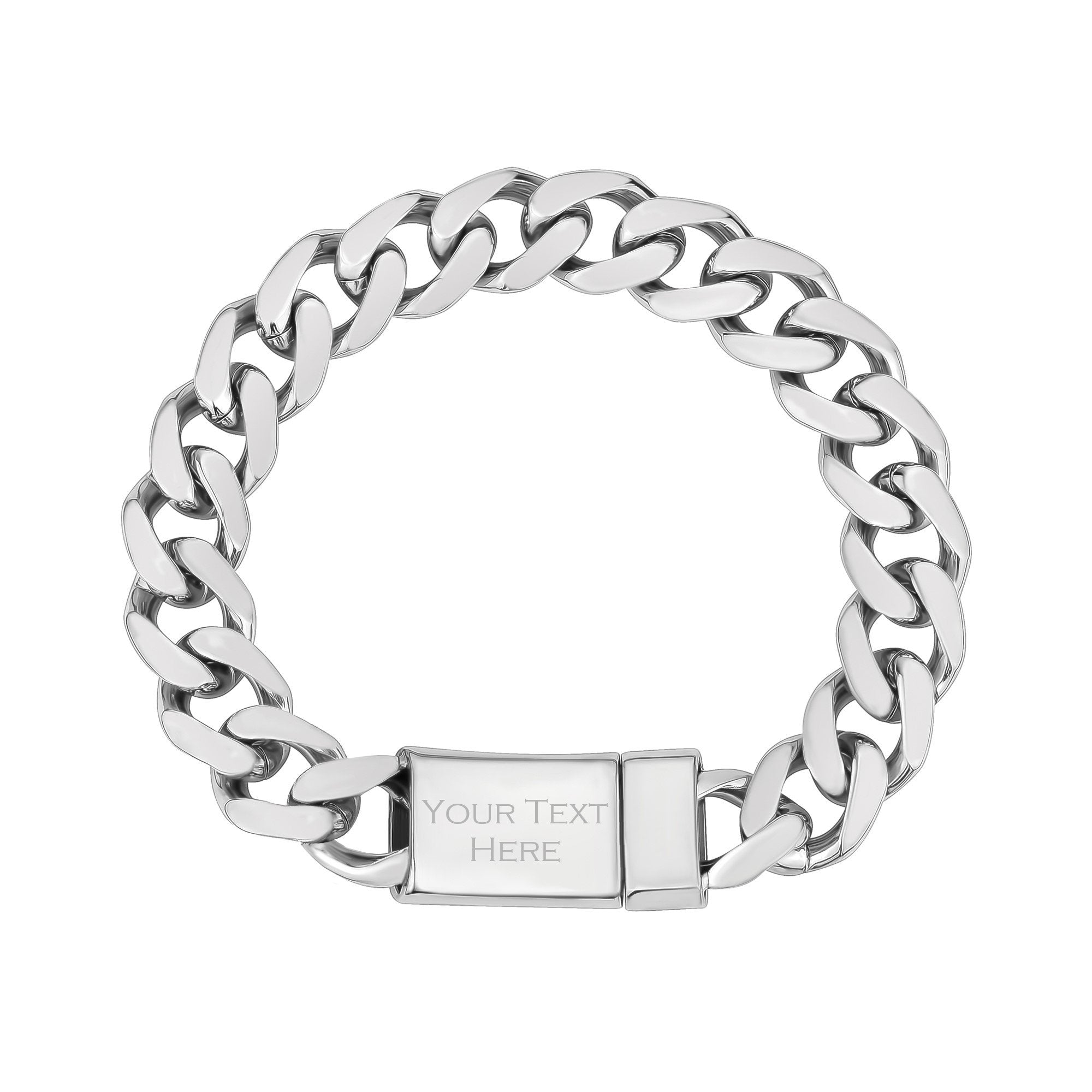 Premium 13mm Cuban Link Bracelet for Men - Ultimate Style Upgrade
