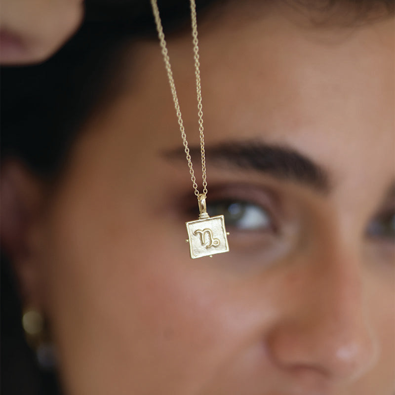 Premium Capricorn Zodiac Necklace - Ultimate Symbol of Capability & Determination