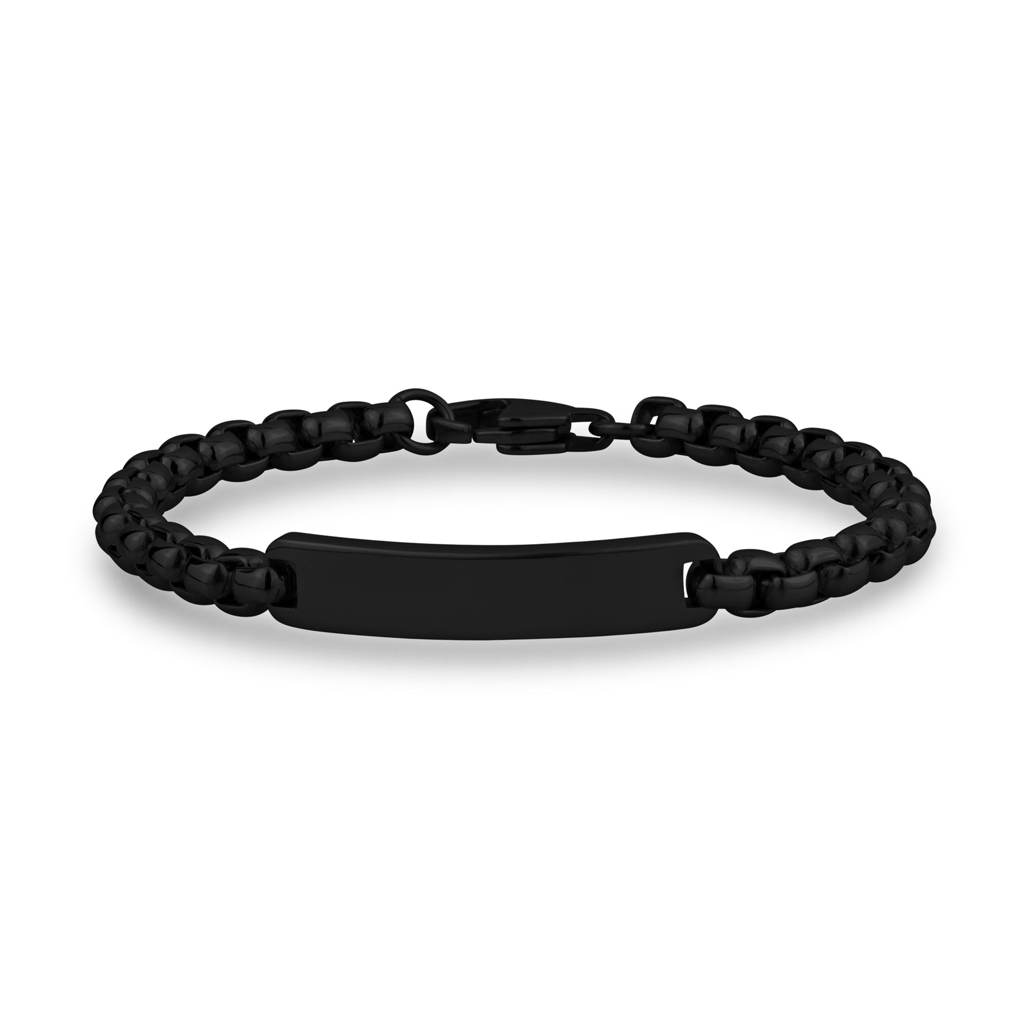 Ultimate 6mm Stainless Steel ID Bracelet - Personalized Style Statement