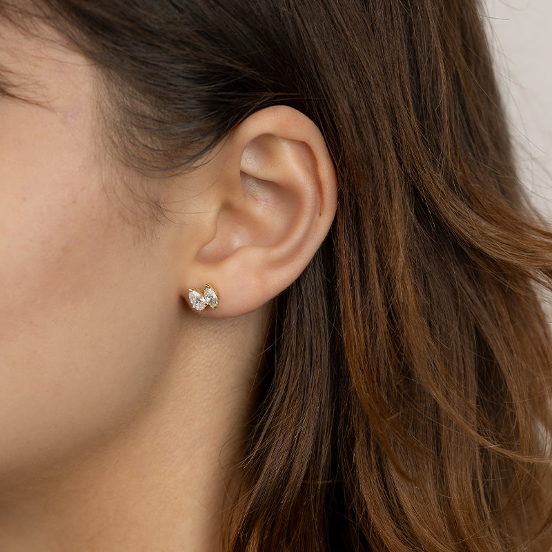 ALANA Premium Diamond Stud Earrings