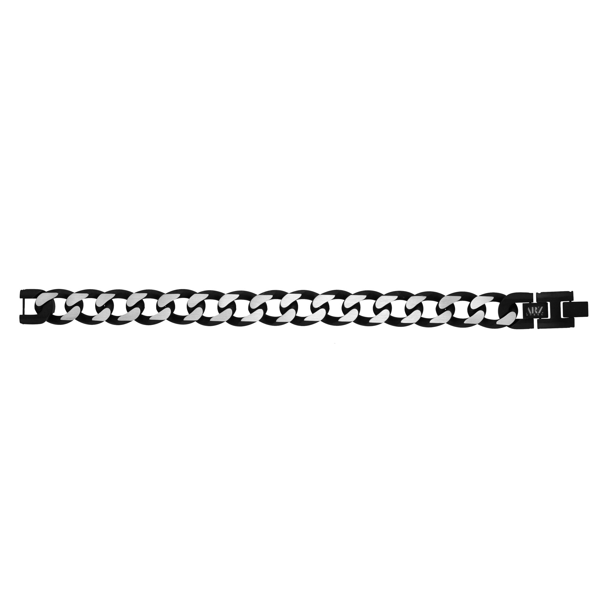 Premium 14mm Two-Tone Cuban Link Bracelet for Men