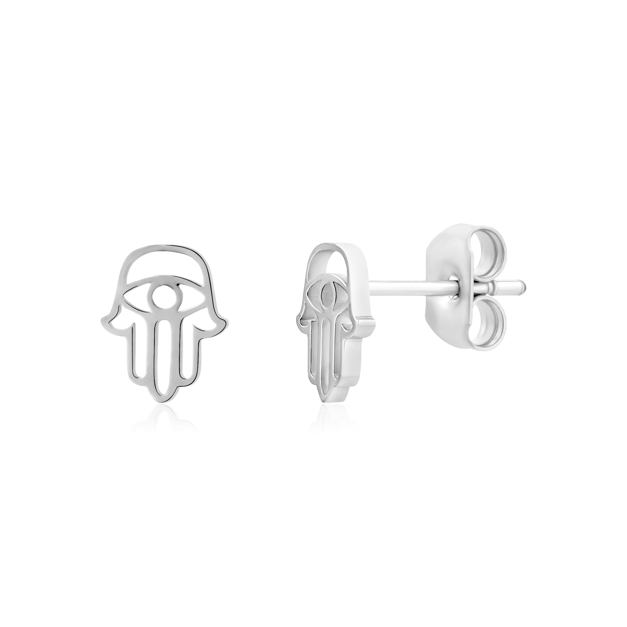 Premium Mini Hamsa Stud Earrings