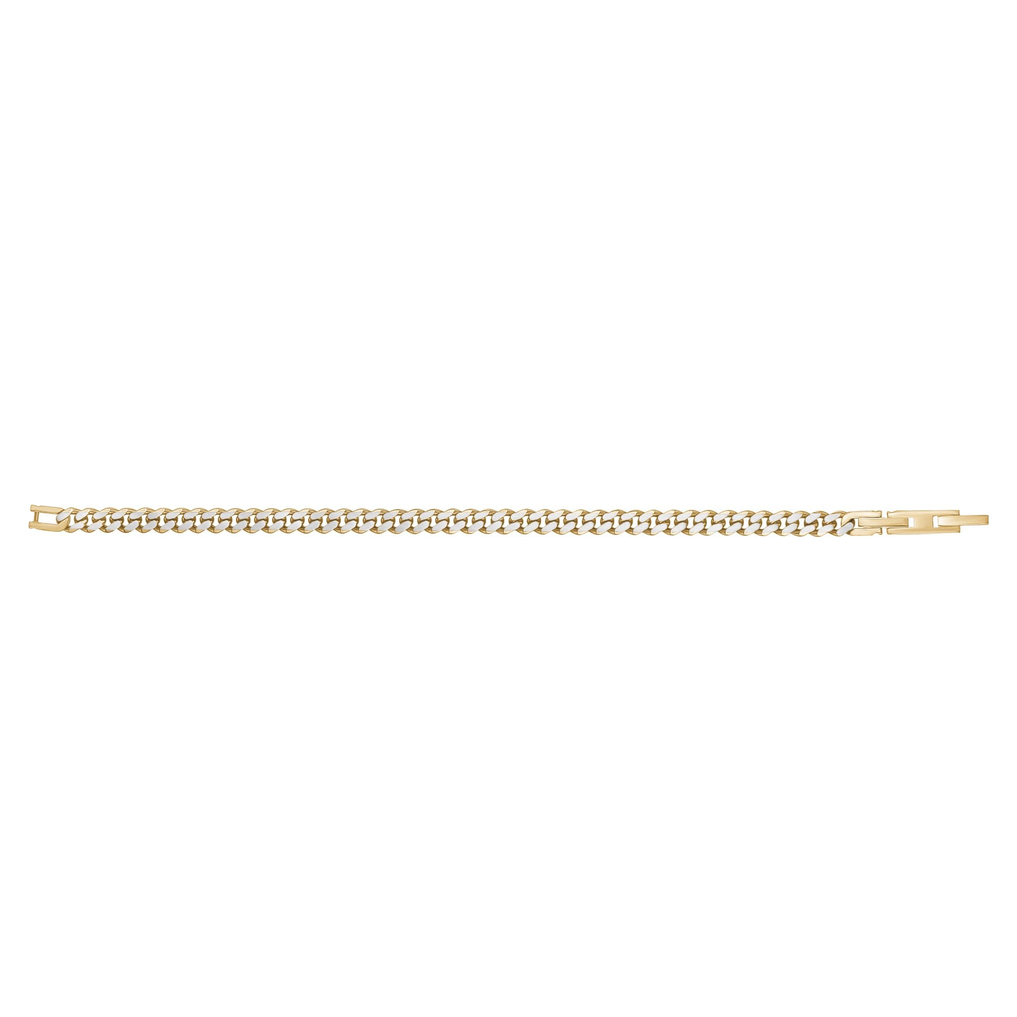 Premium Two-Tone Cuban Link Bracelet | 5mm Stylish Design