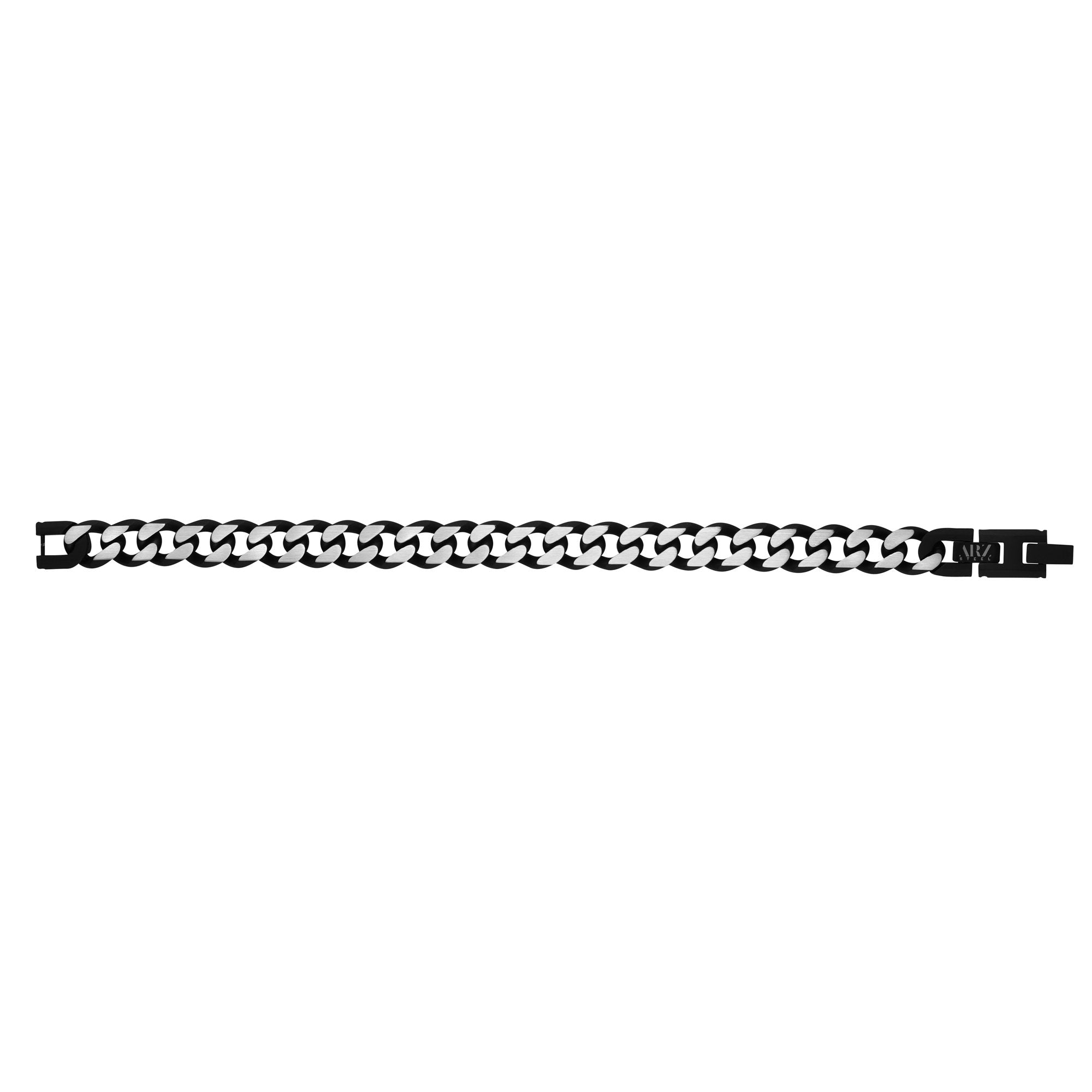Premium 11mm Two-Tone Cuban Link Bracelet
