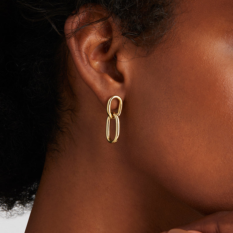 Premium Mermaid-Inspired Drop Earrings