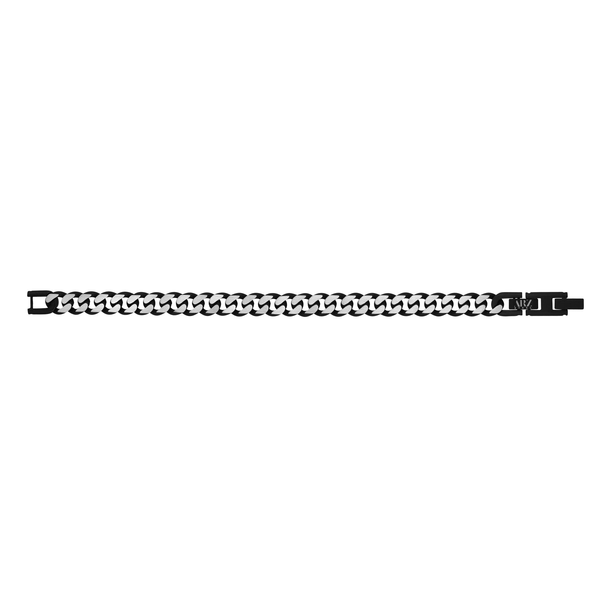 Premium 8mm Two-Tone Cuban Link Bracelet for Men