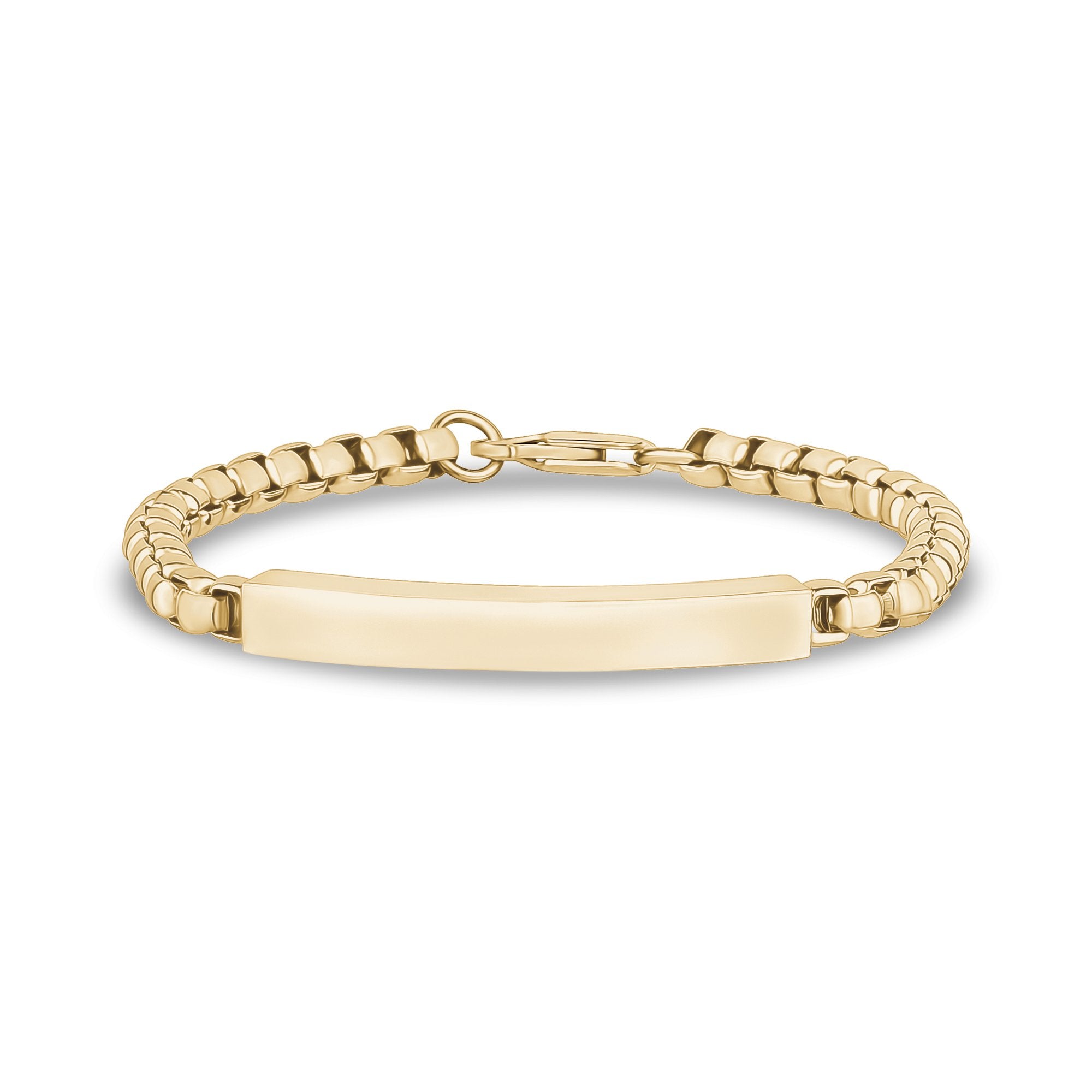 Premium 5mm Engravable Round Box ID Bracelet