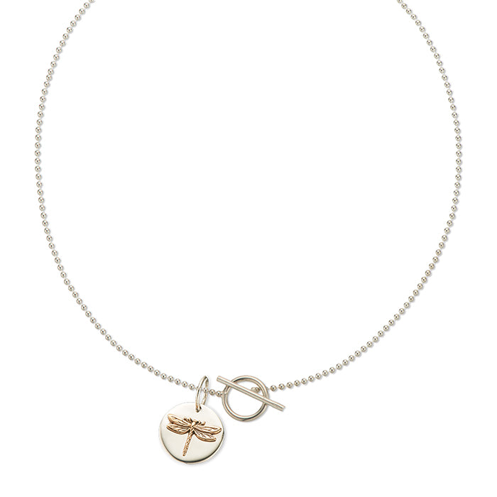 Premium Dragonfly Charm - Elegant Bronze, Brass & Sterling Silver